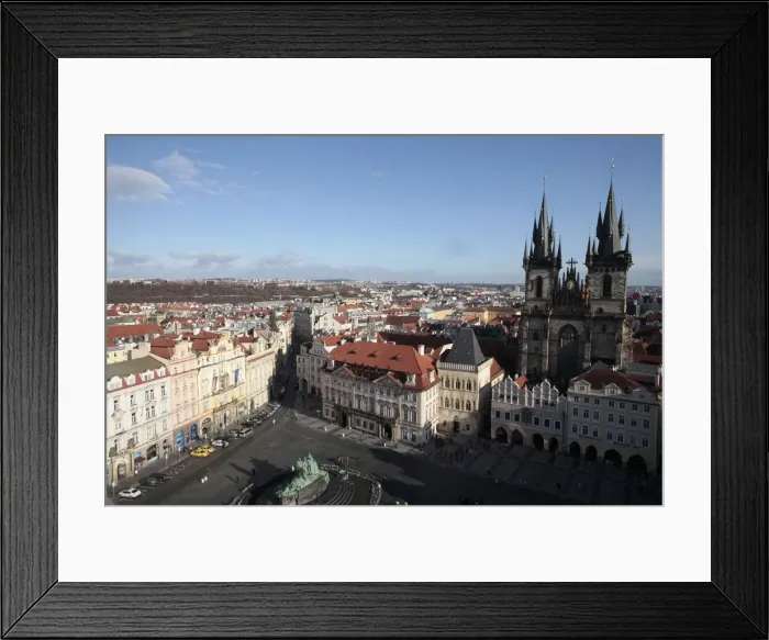 Framed Print : Old Town Square and Tyn Church, Prague, Czech Republic, Europe Framed Print : Old Town Square and Tyn Church, Prague, Czech Republic, Europe