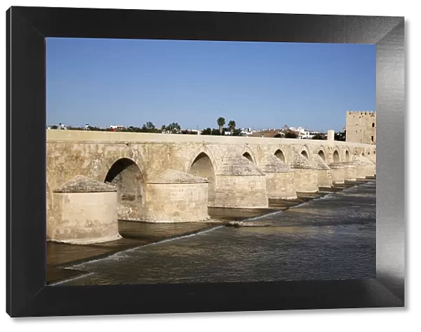 Roman Bridge over the Rio Guadalquivir, UNESCO World Heritage Site, Cordoba, Andalusia