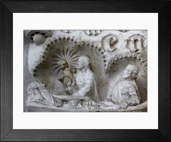 Framed Print : Death of the righteous, Rosary Chapel, Sagrada Familia Basilica, Barcelona, Catalonia Framed Print : Death of the righteous, Rosary Chapel, Sagrada Familia Basilica, Barcelona, Catalonia