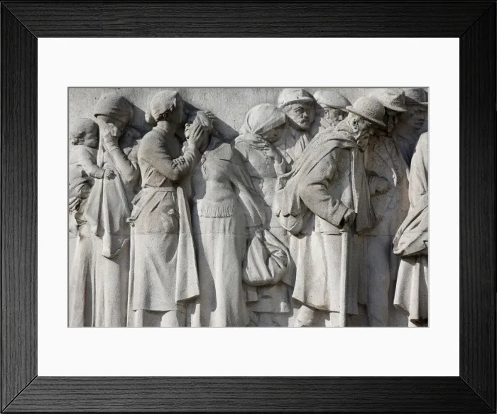 Framed Print : World War I memorial in Lille, Nord, France, Europe Framed Print : World War I memorial in Lille, Nord, France, Europe