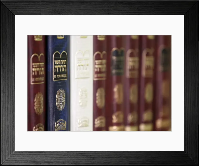 Framed Print : The Pentateuch comprising the five first books of the Bible, Paris, France, Europe Framed Print : The Pentateuch comprising the five first books of the Bible, Paris, France, Europe