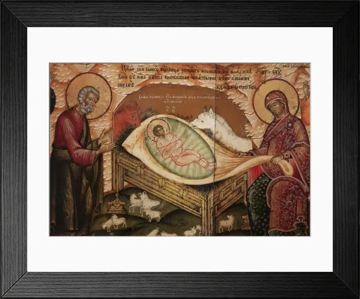 Framed Print : The Nativity, 1701, Vologdda. Ivan Markov, Russian Museum, St. Petersburg, Russia, Europe Framed Print : The Nativity, 1701, Vologdda. Ivan Markov, Russian Museum, St. Petersburg, Russia, Europe