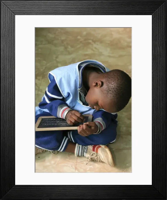 Framed Print : Schoolboy, St. Louis, Senegal, West Africa, Africa Framed Print : Schoolboy, St. Louis, Senegal, West Africa, Africa