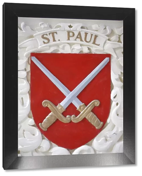 St. Pauls arms, Valletta, Malta, Europe