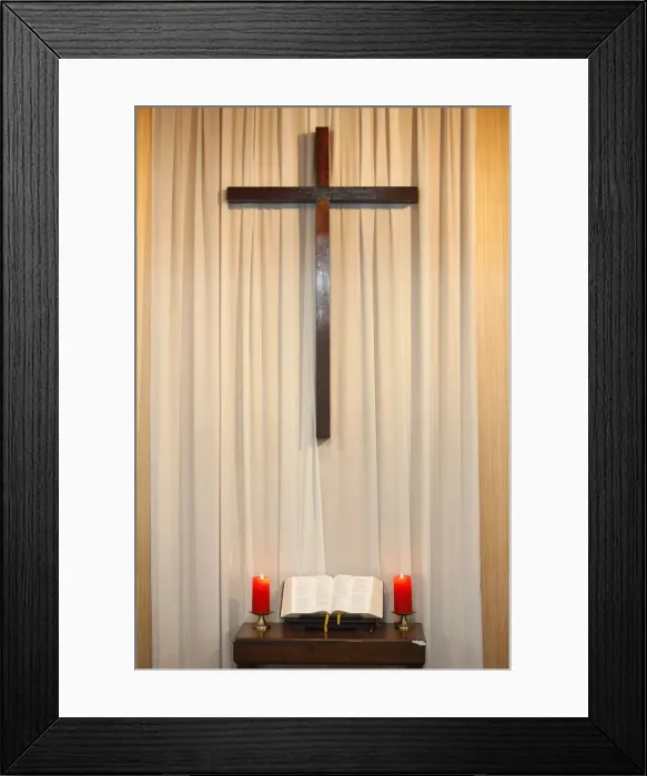 Framed Print : Protestant parish church, Seoul, South Korea, Asia Framed Print : Protestant parish church, Seoul, South Korea, Asia