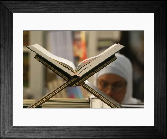 Framed Print : Koran, Paris, France, Europe Framed Print : Koran, Paris, France, Europe