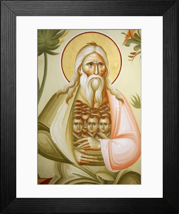 Framed Print : Detail of fresco in Capharnaum (Capernaum) Greek Orthodox church, Capharnaum, Galilee Framed Print : Detail of fresco in Capharnaum (Capernaum) Greek Orthodox church, Capharnaum, Galilee