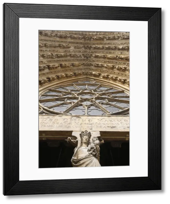 Framed Print : Marys gate, Reims Cathedral, UNESCO World Heritage Site, Reims, Marne, France Framed Print : Marys gate, Reims Cathedral, UNESCO World Heritage Site, Reims, Marne, France