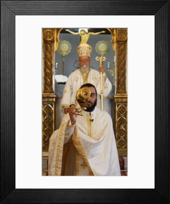 Framed Print : Sunday Mass in Haifa Melkite Cathedral, Haifa, Israel, Middle East Framed Print : Sunday Mass in Haifa Melkite Cathedral, Haifa, Israel, Middle East