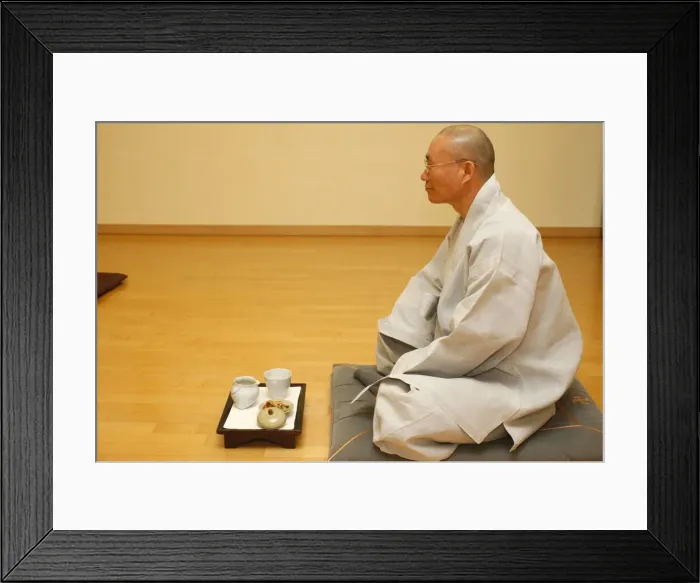 Framed Print : Tea ceremony in a Buddhist temple, Seoul, South Korea, Asia Framed Print : Tea ceremony in a Buddhist temple, Seoul, South Korea, Asia