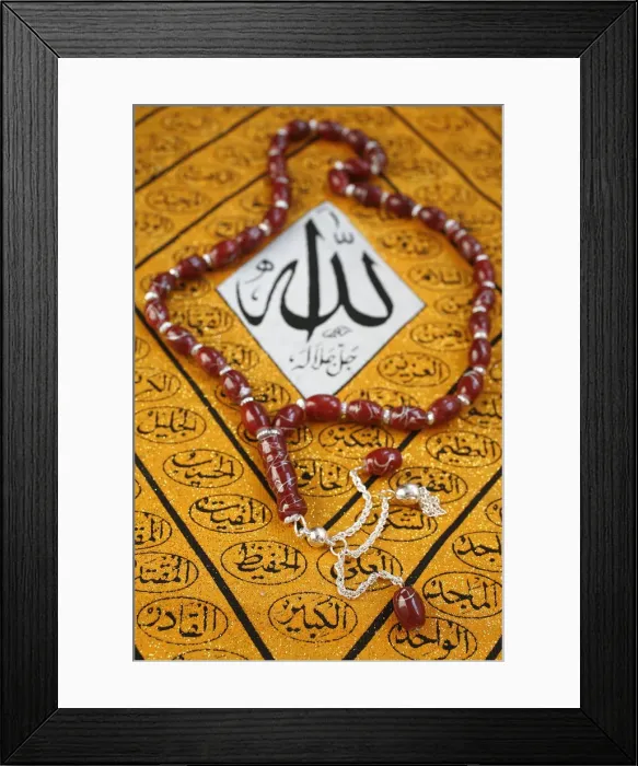 Framed Print : Symbols of Islam, Paris, France, Europe Framed Print : Symbols of Islam, Paris, France, Europe