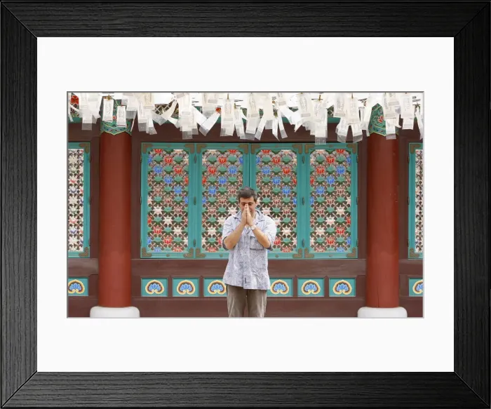 Framed Print : Buddhist, Seoul, South Korea, Asia Framed Print : Buddhist, Seoul, South Korea, Asia