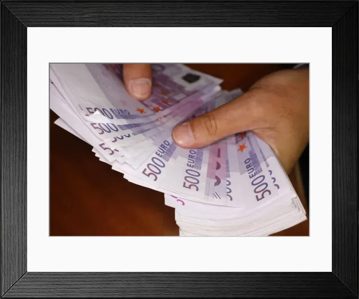 Framed Print : Euros, France, Europe Framed Print : Euros, France, Europe