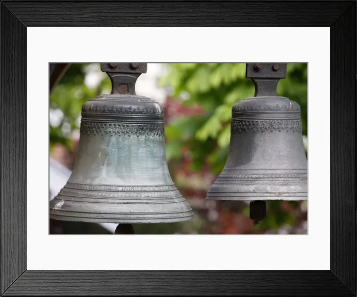 Framed Print : Saint Serge Orthodox church bells, Paris, France, Europe Framed Print : Saint Serge Orthodox church bells, Paris, France, Europe