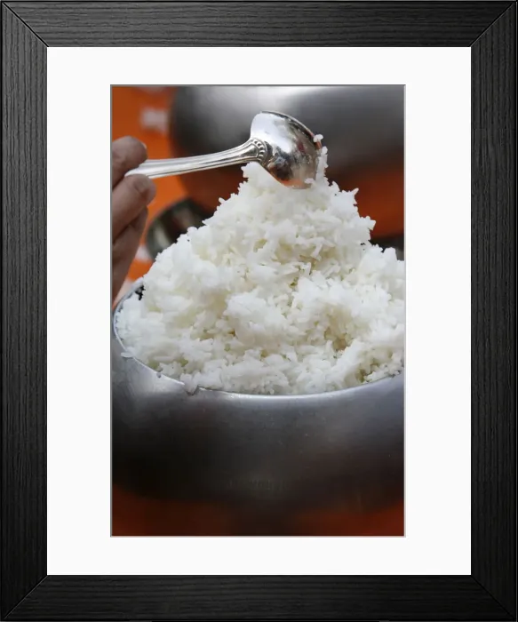 Framed Print : Rice offering at the Vincennes Buddhist Pagoda, Paris, France, Europe Framed Print : Rice offering at the Vincennes Buddhist Pagoda, Paris, France, Europe