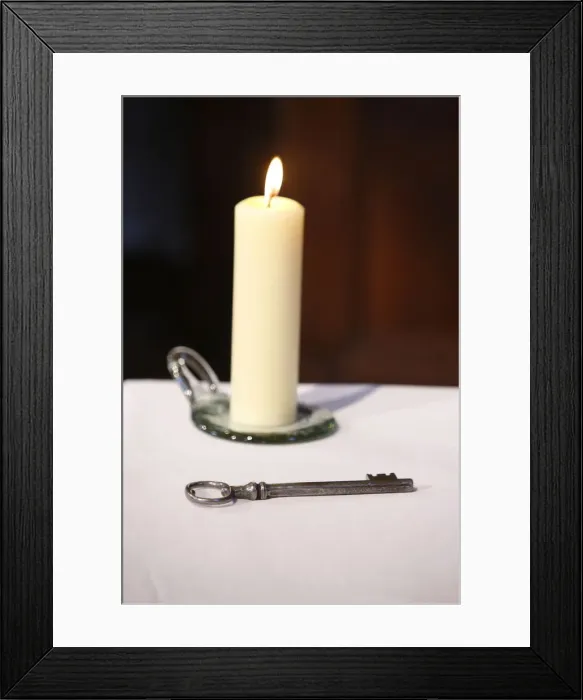 Framed Print : Church key, Saint-Nicolas de Veroce, Haute Savoie, France, Europe Framed Print : Church key, Saint-Nicolas de Veroce, Haute Savoie, France, Europe