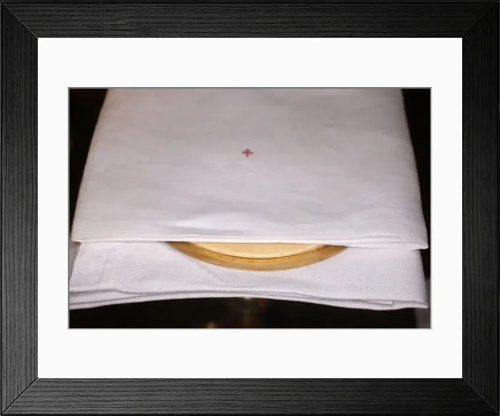 Framed Print : Host and paten, Le Chesnay, Yvelines, France, Europe Framed Print : Host and paten, Le Chesnay, Yvelines, France, Europe