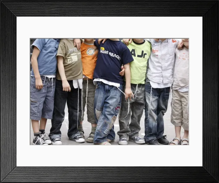 Framed Print : Jewish school, Paris, France, Europe Framed Print : Jewish school, Paris, France, Europe
