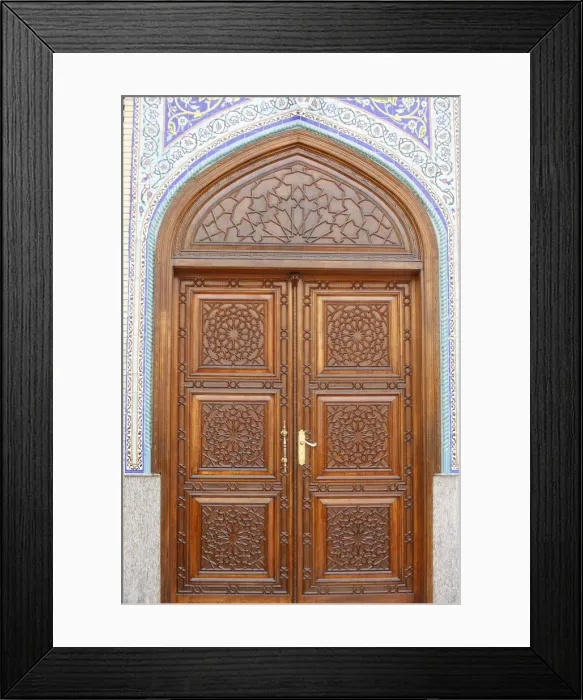 Framed Print : Ali Bin Abi Taleb Mosque door, Dubai, United Arab Emirates, Middle East Framed Print : Ali Bin Abi Taleb Mosque door, Dubai, United Arab Emirates, Middle East
