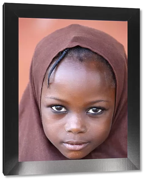Muslim girl, Lome, Togo, West Africa, Africa