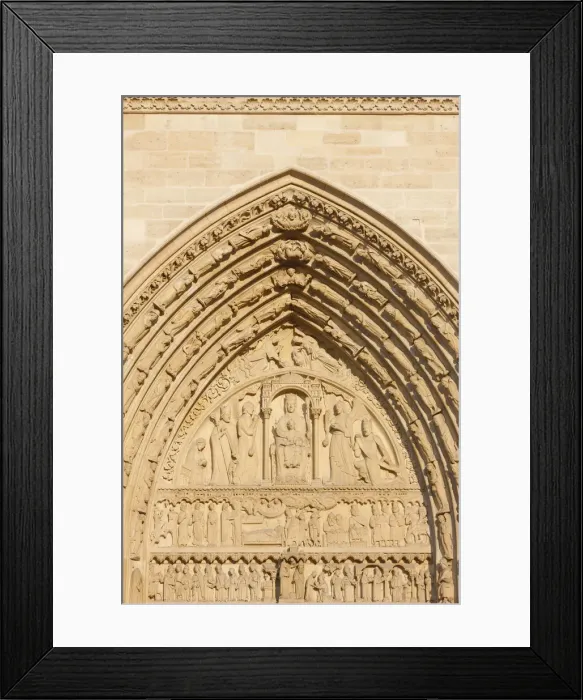 Framed Print : St. Annes gate, west front, Notre Dame Cathedral, UNESCO World Heritage Site, Paris Framed Print : St. Annes gate, west front, Notre Dame Cathedral, UNESCO World Heritage Site, Paris