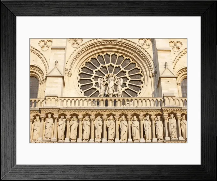Framed Print : Kings Gallery, west front, Notre Dame Cathedral, UNESCO World Heritage Site, Paris Framed Print : Kings Gallery, west front, Notre Dame Cathedral, UNESCO World Heritage Site, Paris