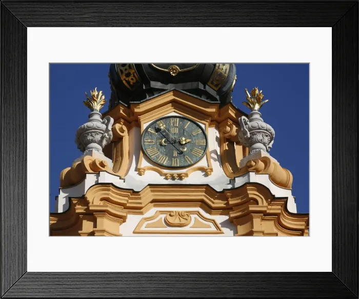 Framed Print : The baroque exterior of Melk Abbey, Melk, Basse-Autriche, Austria, Europe