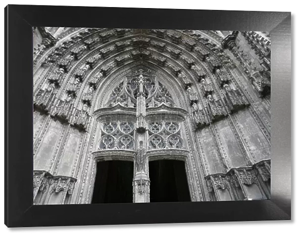 St. Gatien Cathedral door, Tours, Indre-et-Loire, France, Europe