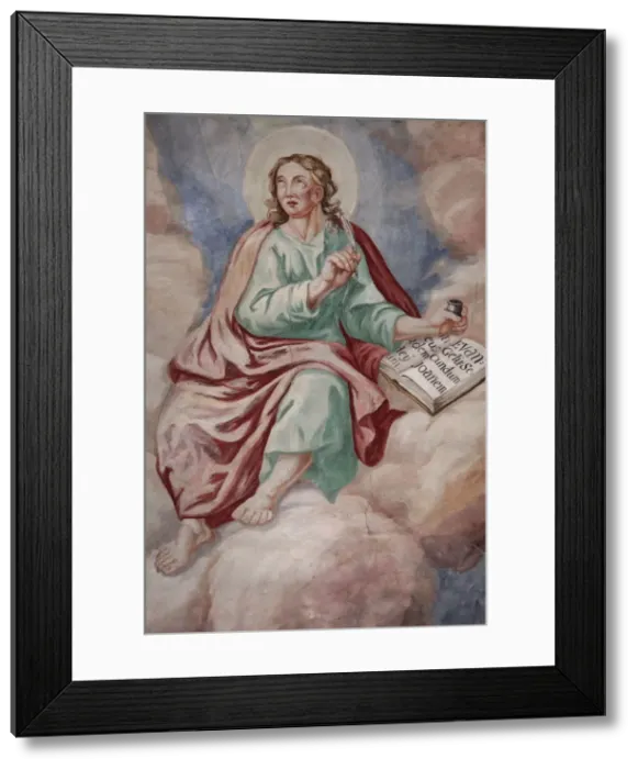 Framed Print : St. John, Our Lady of Assumption church, Cordon, Haute-Savoie, France, Europe Framed Print : St. John, Our Lady of Assumption church, Cordon, Haute-Savoie, France, Europe