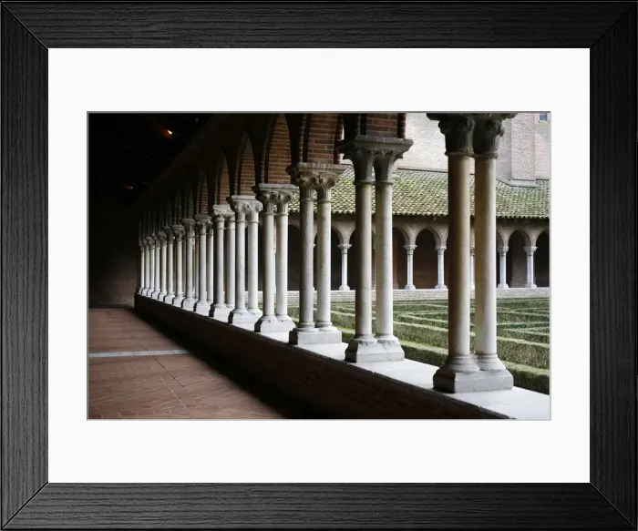 Framed Print : Jacobinss church cloister, Toulouse, Haute-Garonne, France, Europe Framed Print : Jacobinss church cloister, Toulouse, Haute-Garonne, France, Europe