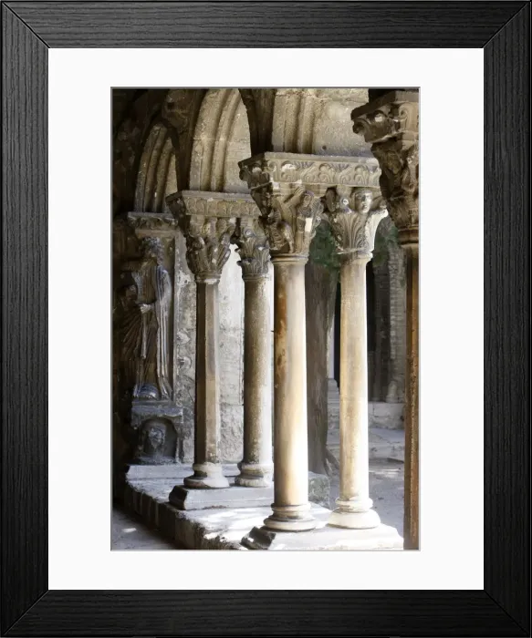 Framed Print : Saint-Trophime church cloister, Arles, Bouches du Rhone, France, Europe Framed Print : Saint-Trophime church cloister, Arles, Bouches du Rhone, France, Europe