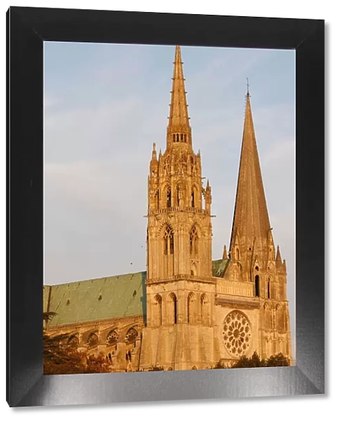 Chartres cathedral, UNESCO World Heritage Site, Eure-et-Loir, France, Europe