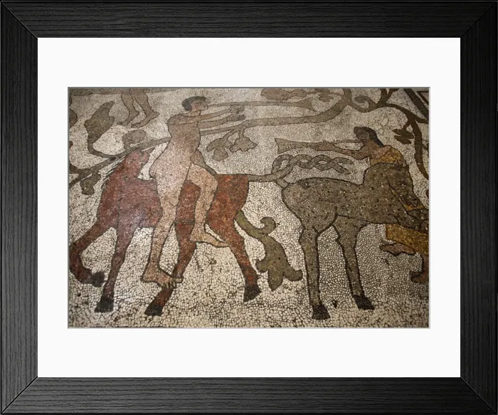 Framed Print : Mosaic of riders on the floor of the central nave, Otranto Duomo, Otranto, Lecce, Apulia Framed Print : Mosaic of riders on the floor of the central nave, Otranto Duomo, Otranto, Lecce, Apulia