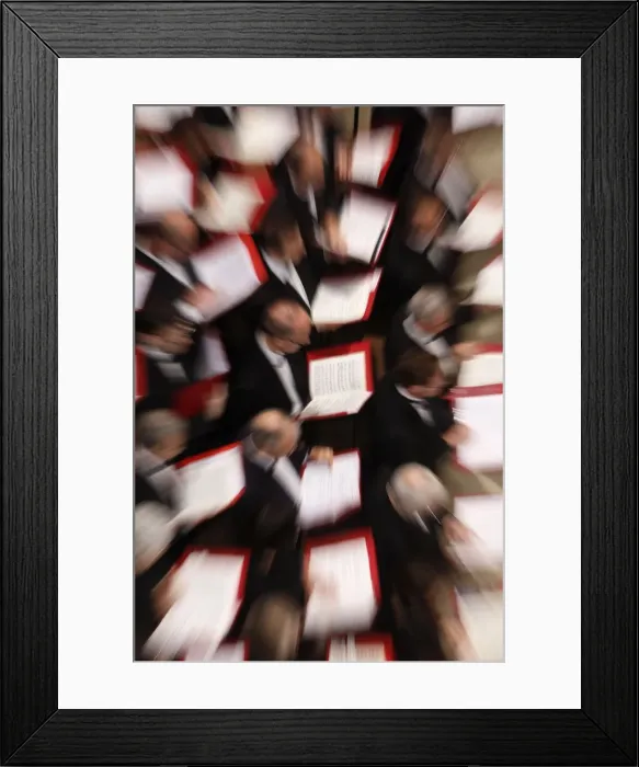 Framed Print : Concert in St. Etienne du Mont church, Paris, France, Europe Framed Print : Concert in St. Etienne du Mont church, Paris, France, Europe