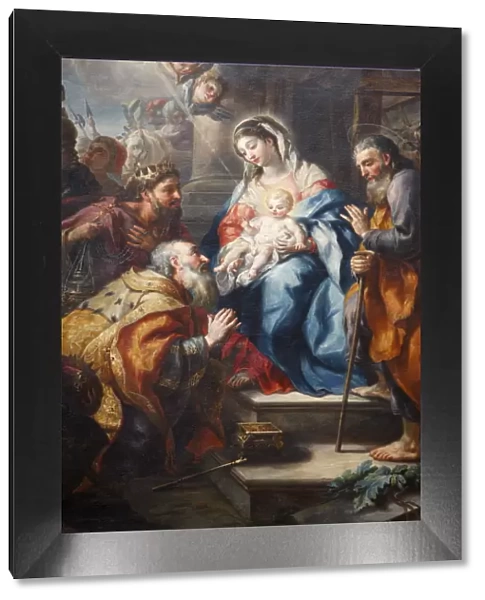 The Adoration of the Magi by J. M. Rottmayr dating from 1723, Melk Abbey, Lower Austria