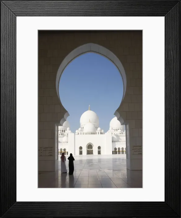 Framed Print : Sheikh Zayed Grand Mosque, the biggest mosque in the U. A. E Framed Print : Sheikh Zayed Grand Mosque, the biggest mosque in the U. A. E