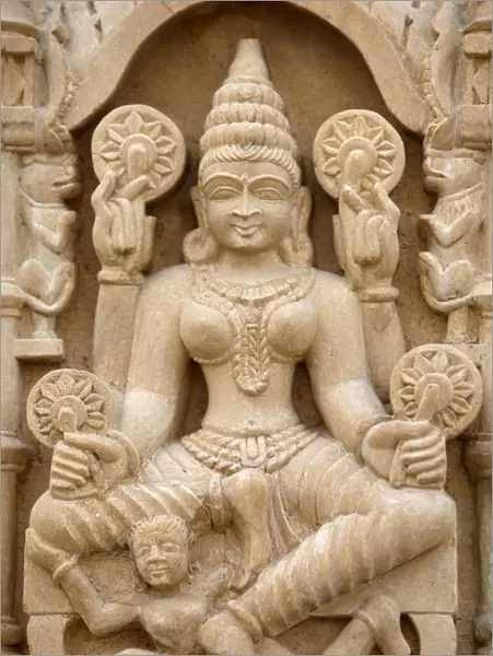 Pashtunath Jain temple sculpture, Haridwar, Uttarakhand, India, Asia