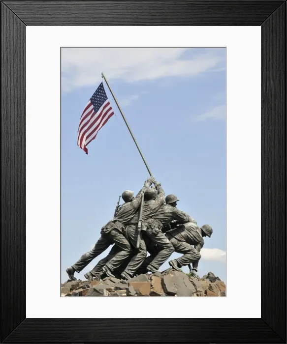 Framed Print : US Marines Iwo Jima monument, Arlington National Cemetery, Virginia Framed Print : US Marines Iwo Jima monument, Arlington National Cemetery, Virginia