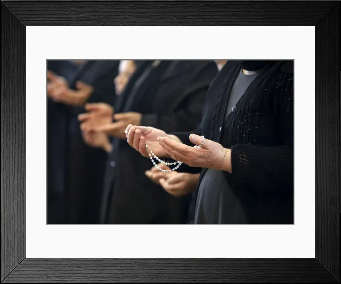 Framed Print : Maundy Thursday celebration in St. Thomas Chaldean church, Sarcelles, Val d Oise Framed Print : Maundy Thursday celebration in St. Thomas Chaldean church, Sarcelles, Val d Oise