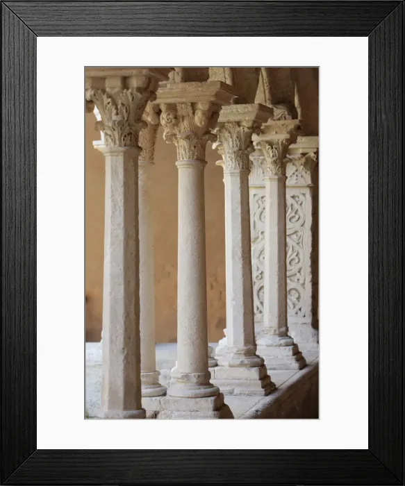 Framed Print : The Cloister of Saint Sauveur cathedral, Aix en Provence, Bouches du Rhone, France Framed Print : The Cloister of Saint Sauveur cathedral, Aix en Provence, Bouches du Rhone, France