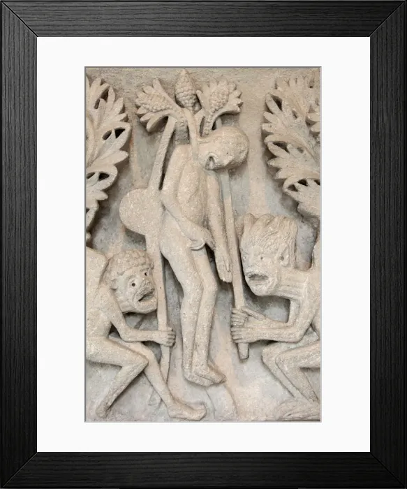Framed Print : The hanging of Judas, Saint-Lazare Cathedral, Autun, Saone et Loire, Burgundy, France Framed Print : The hanging of Judas, Saint-Lazare Cathedral, Autun, Saone et Loire, Burgundy, France