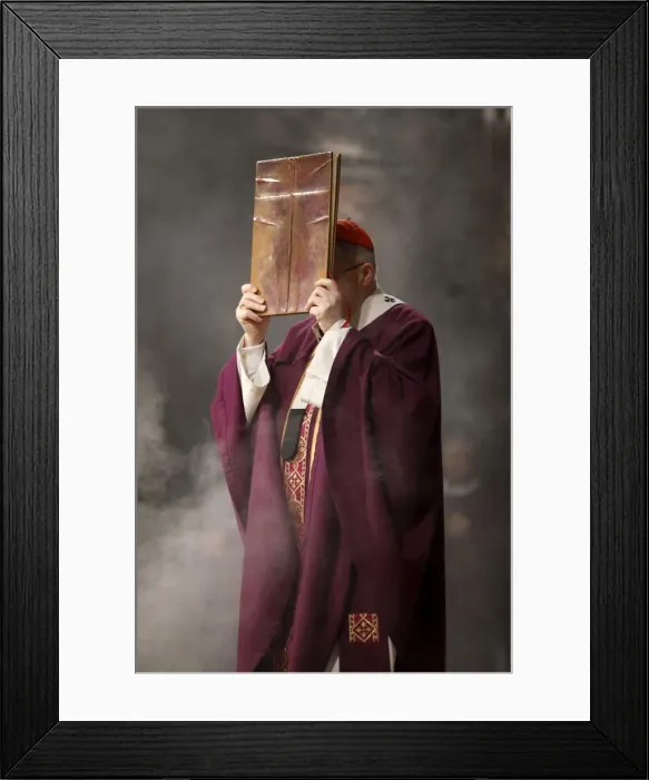 Framed Print : Ash Wednesday celebration in Notre Dame de Paris cathedral, Paris, France, Europe Framed Print : Ash Wednesday celebration in Notre Dame de Paris cathedral, Paris, France, Europe