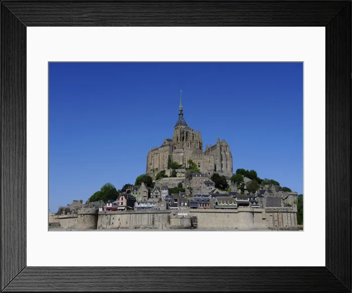 Framed Print : Abbey of Mont Saint-Michel, UNESCO World Heritage Site, Normandy, France, Europe Framed Print : Abbey of Mont Saint-Michel, UNESCO World Heritage Site, Normandy, France, Europe