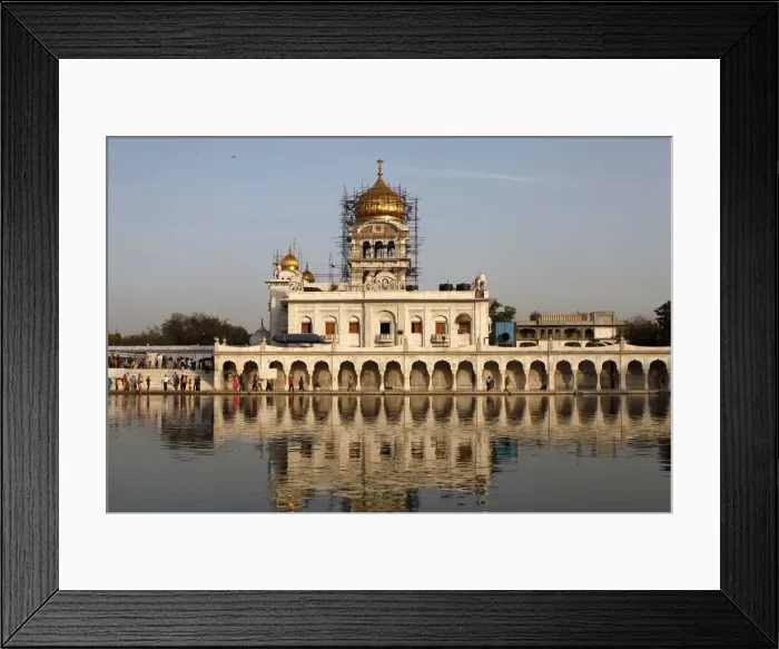 Framed Print : Bangla Sahib Gurdwara, New Delhi, India, Asia Framed Print : Bangla Sahib Gurdwara, New Delhi, India, Asia