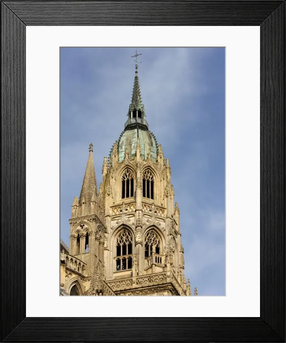 Framed Print : Notre Dame de Bayeux cathedral central tower, Bayeux, Normandy, France, Europe Framed Print : Notre Dame de Bayeux cathedral central tower, Bayeux, Normandy, France, Europe