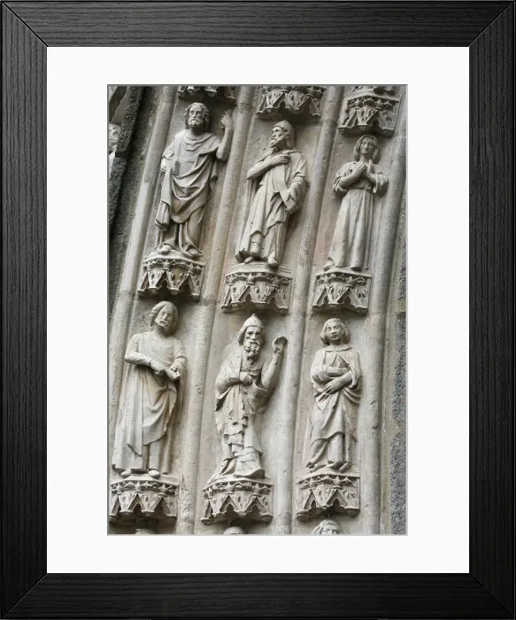 Framed Print : Porch detail dating from the 14th century, Saint-Samson cathedral, Dol-de-Bretagne Framed Print : Porch detail dating from the 14th century, Saint-Samson cathedral, Dol-de-Bretagne