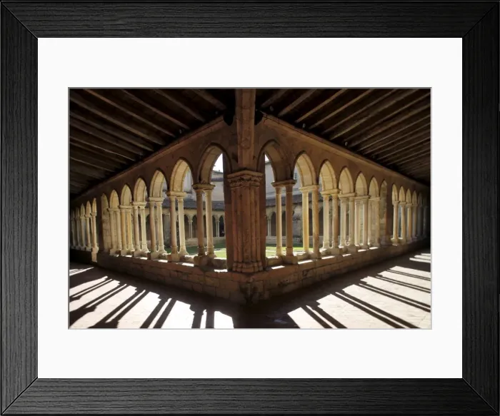 Framed Print : St. -Emilion collegiate church cloister, St. Emilion, Gironde, France, Europe Framed Print : St. -Emilion collegiate church cloister, St. Emilion, Gironde, France, Europe