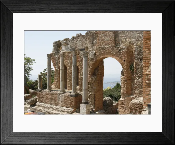 Framed Print : Taormina theater, Taormina, Sicily, Italy, Europe Framed Print : Taormina theater, Taormina, Sicily, Italy, Europe