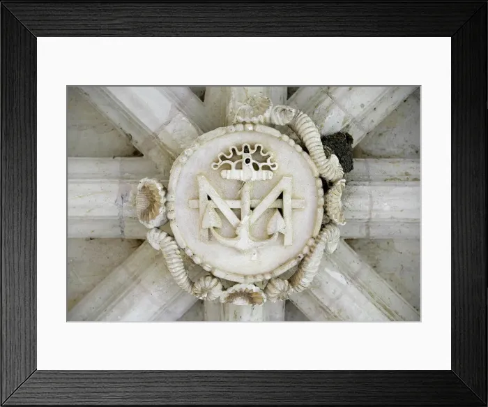Framed Print : Keystone in cloister, Fontevraud Abbey, Fontevraud, Maine-et-Loire, France, Europe Framed Print : Keystone in cloister, Fontevraud Abbey, Fontevraud, Maine-et-Loire, France, Europe