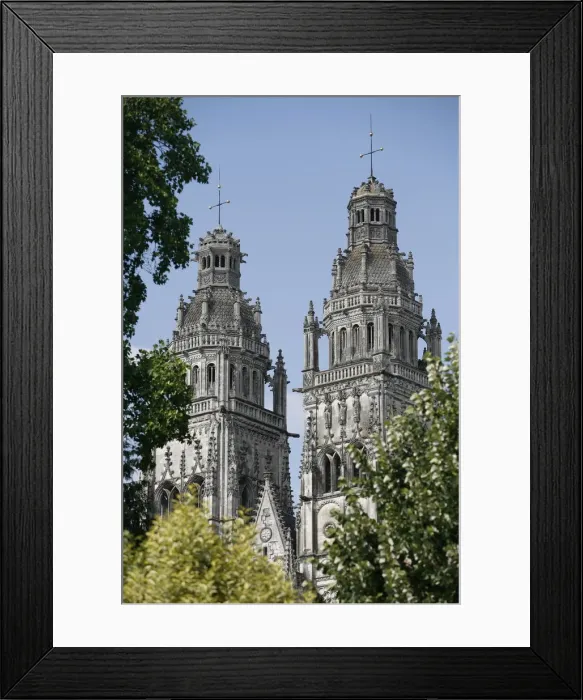 Framed Print : St. Gatien Cathedral towers, Tours, Indre-et-Loire, France, Europe Framed Print : St. Gatien Cathedral towers, Tours, Indre-et-Loire, France, Europe